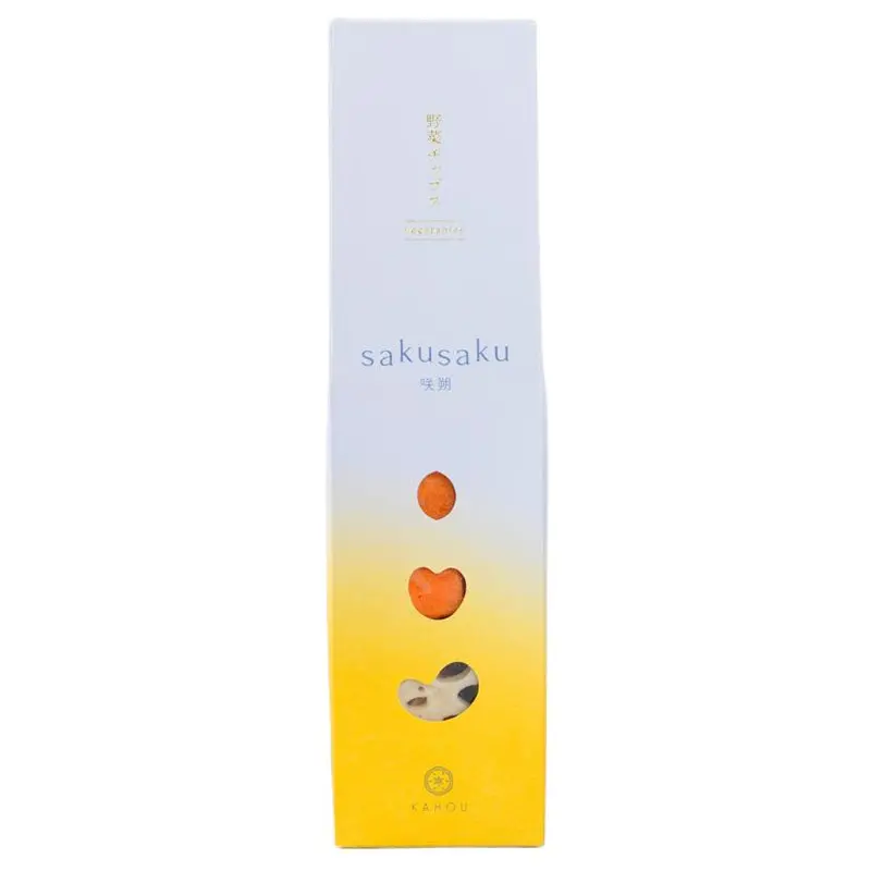 Kahou Sakusaku Vegetable Chips Mix – Eight Savory Crispy Snack Types (50 G) 1