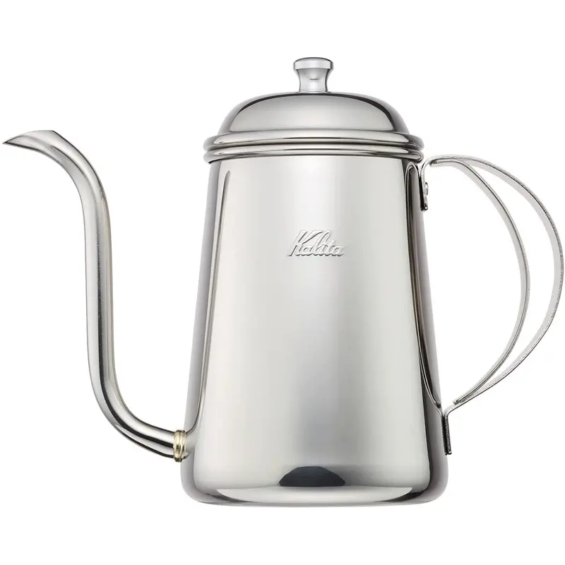 Kalita Thin-Spout Stainless Steel Pour-Over Kettle – 0.7L Precision Brewing Kettle 1