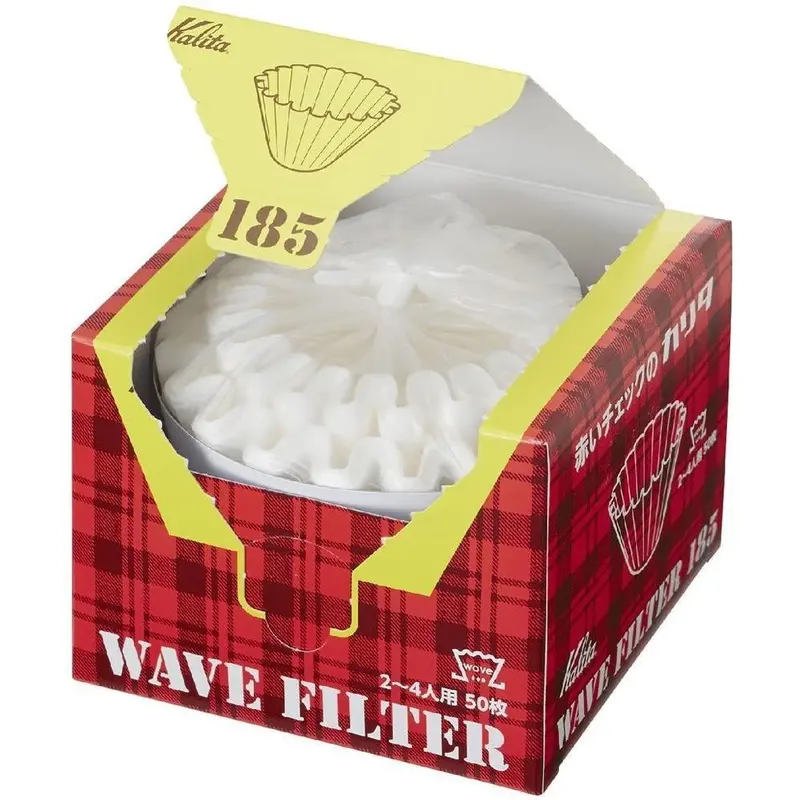 Kalita Wave 185 Coffee Filter Paper – Pack Of 50 (Kwf-185) 1