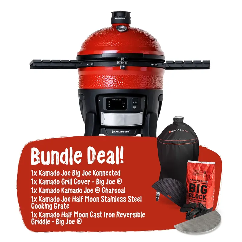 Kamado Joe Big Joe Konnected Smart Grill Bundle 1