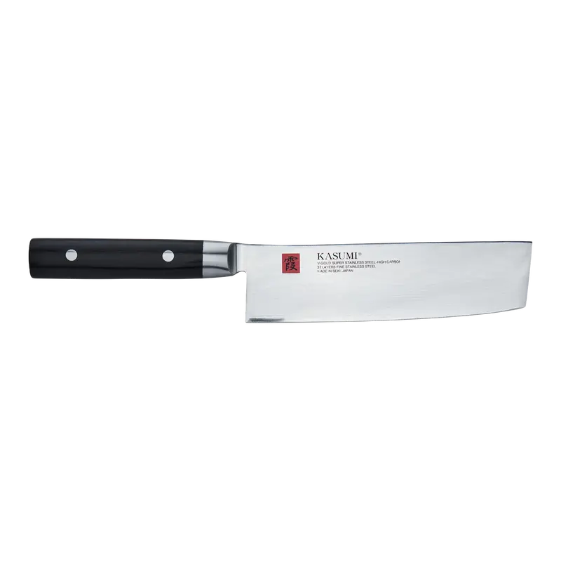 Kasumi Damascus Vg-10 Nakiri Knife – 17 Cm Flat-Blade Vegetable Cutter 1