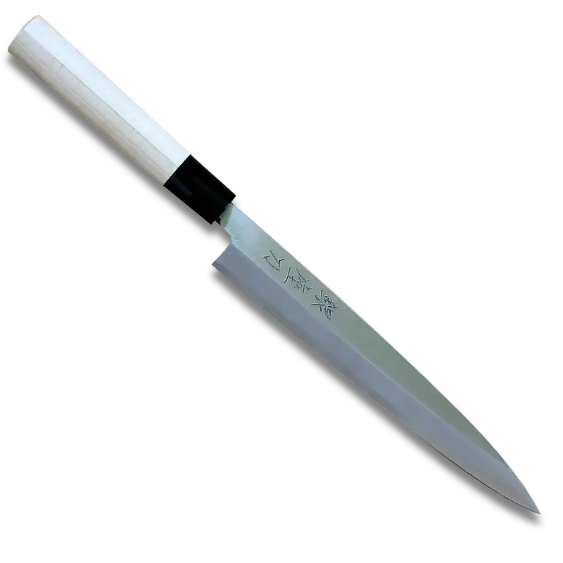 Kaze No Hikari 210Mm Yanagiba Knife – Sk5 Carbon Steel Sashimi Blade, Made In Japan 1