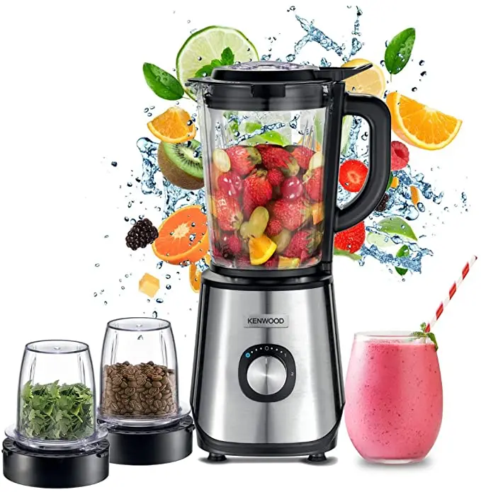 Kenwood 2 L, 1000 W Stainless Steel & Black Blender Blm45 1