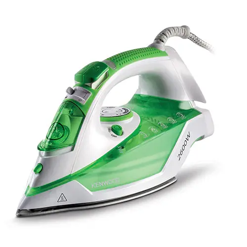 Kenwood Stp70 Steam Iron – 350Ml Tank, 2600W, White & Green Finish 1