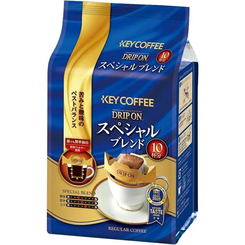 Key Coffee Drip On Special Blend – Single-Serve Japanese Drip Coffee Bags, 80G 1