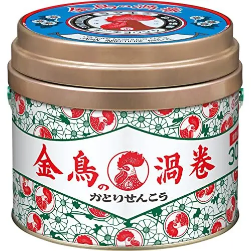 Kincho Natural Mosquito Coil Set – Eco-Conscious Insect Repellent Burner (30 Coils) 1