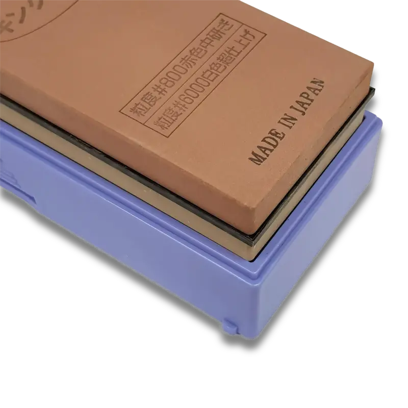 King Double-Sided Whetstone – 800 & 6000 Grit For Coarse And Fine Honing 1