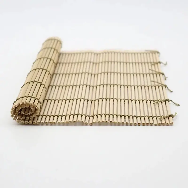 Kiya Handcrafted Bamboo Sushi Mat – Traditional Japanese Rolling Kit, 27Cm 1