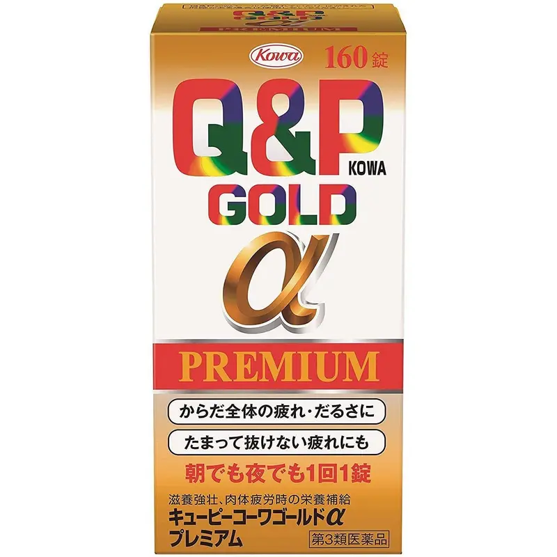 Kowa Q&P Kowa Gold Α Premium Supplement – Vitamin-Enriched Daily Support Formula, 160 Tablets 1