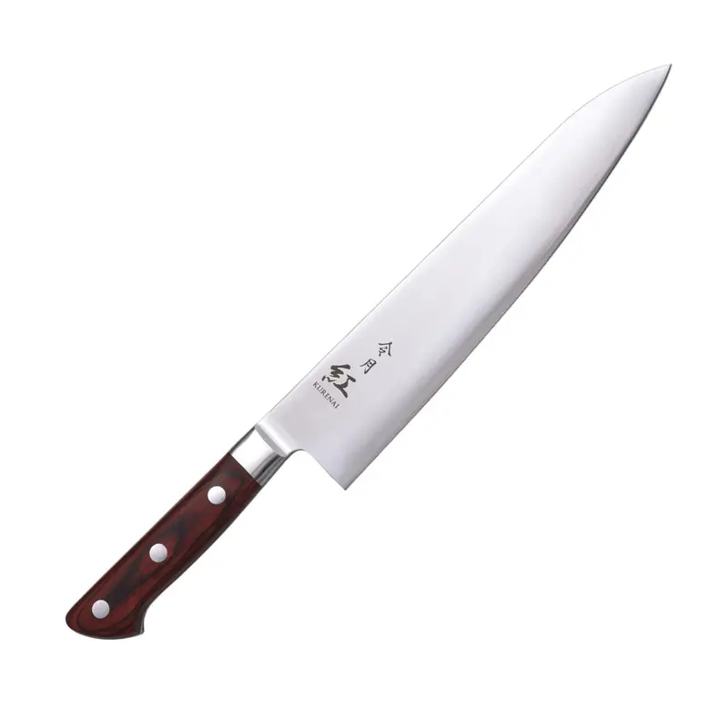 Kurenai Gyuto Chef Knife – Japanese Molybdenum-Vanadium Steel Blade, 240Mm 1
