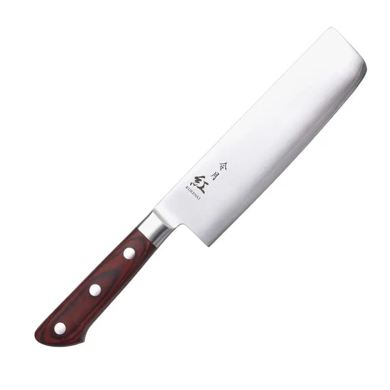Kurenai Nakiri Knife – Molybdenum-Vanadium Chef’S Vegetable Knife, 165Mm Blade 1
