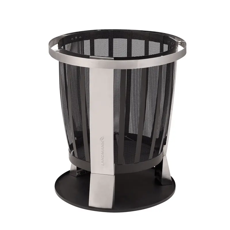 Landmann Round Steel Fire Pit – Portable Backyard Burner 1