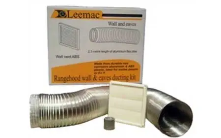 Leemac 150Mm Wall-Mount Ducting Kit – Side Or Rear Installation 1