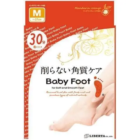 Liberta Baby Foot Exfoliating Peel – 30-Minute Formula In Medium Size 1