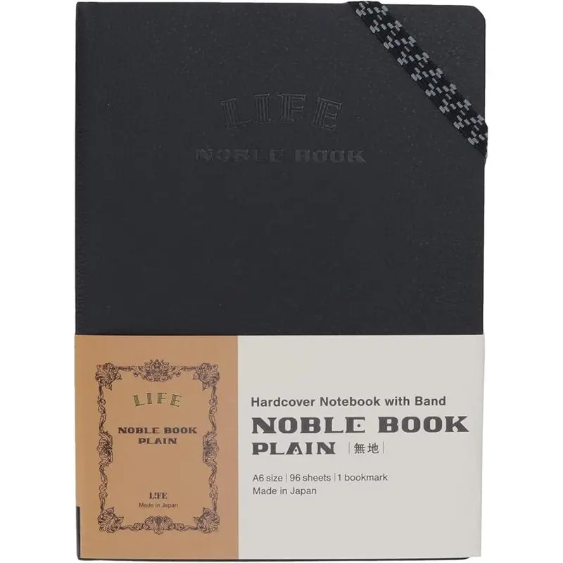 Life Noble A6 Sketchbook – Undotted Premium Paper, 96-Page Portable Journal (N1641) 1