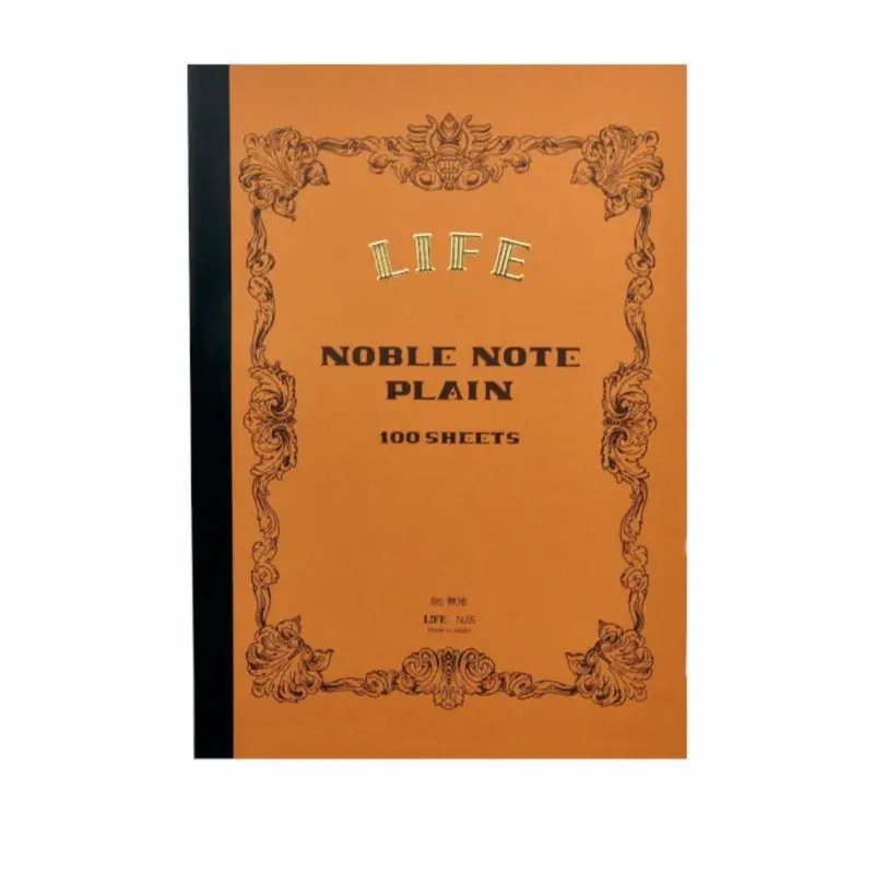 Life Noble B5 Unruled Notebook – 100-Page Premium Writing Journal (N35) 1