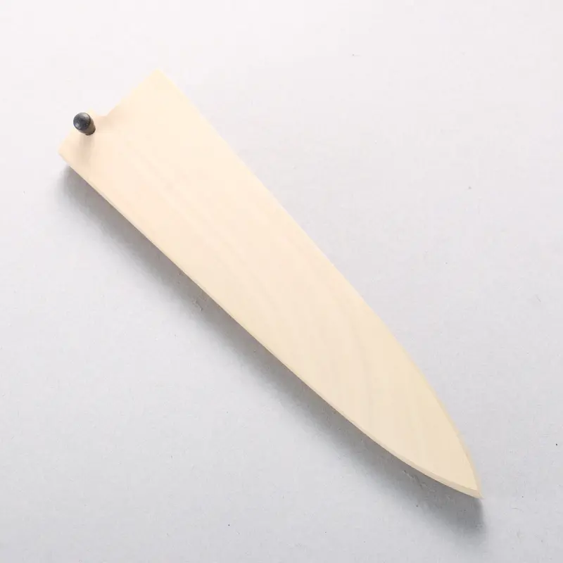 Magnolia Wood Saya Sheath For Petty Knife – 150Mm Fit With Plywood Pin 1
