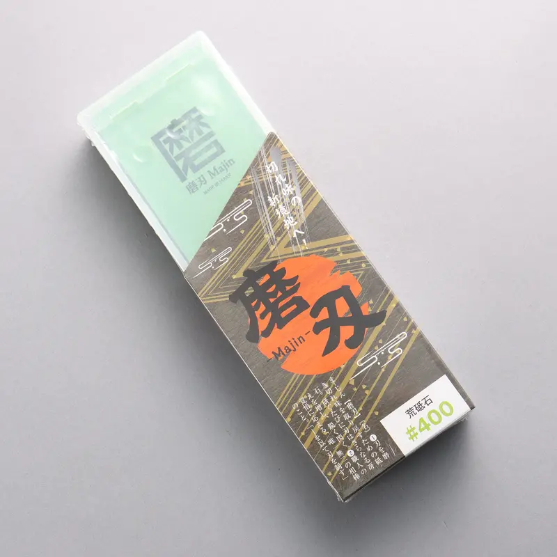 Majin Samurai #400 Heavy-Duty Coarse Whetstone – 230 × 70 × 15Mm 1