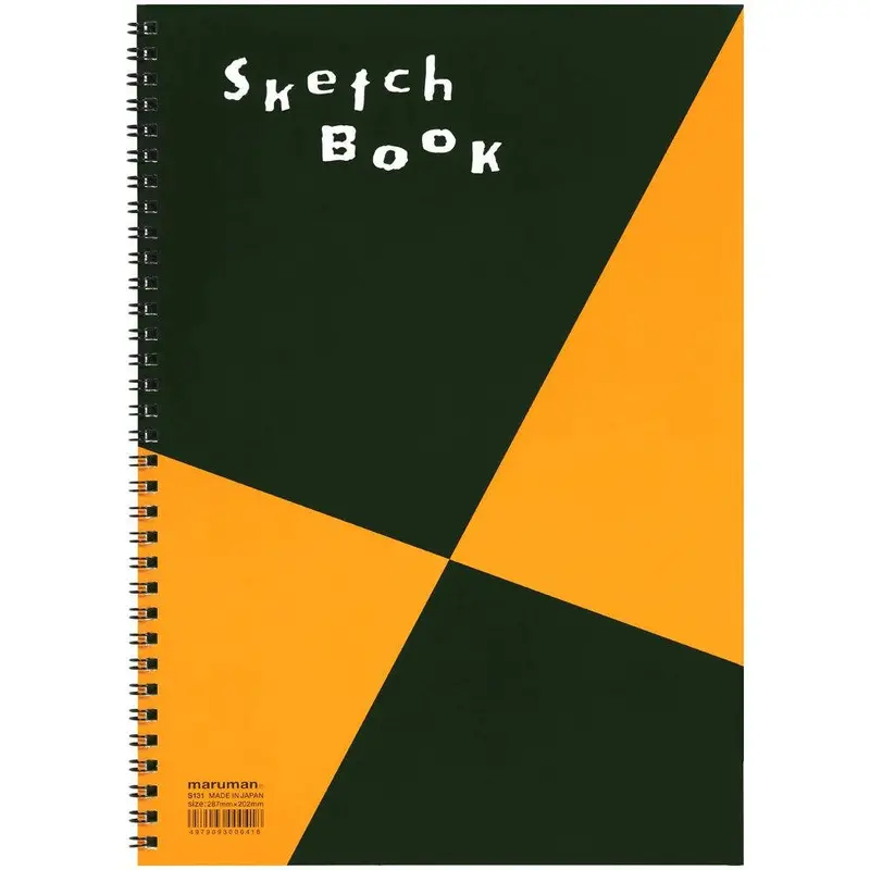 Maruman Japanese Sketchbook – A4 Format, Premium Paper, Minimalist Design (S131) 1