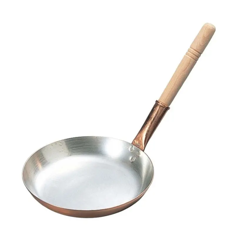 Marushin Copper Oyokodon Pan – Traditional Japanese Egg-And-Chicken Nabe Pot, 17 Cm 1