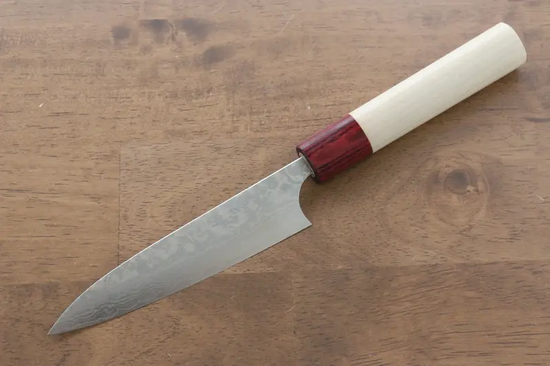 Masakage Kiri 120Mm Damascus Petty Knife – Vg-10 Steel, Magnolia Handle 1