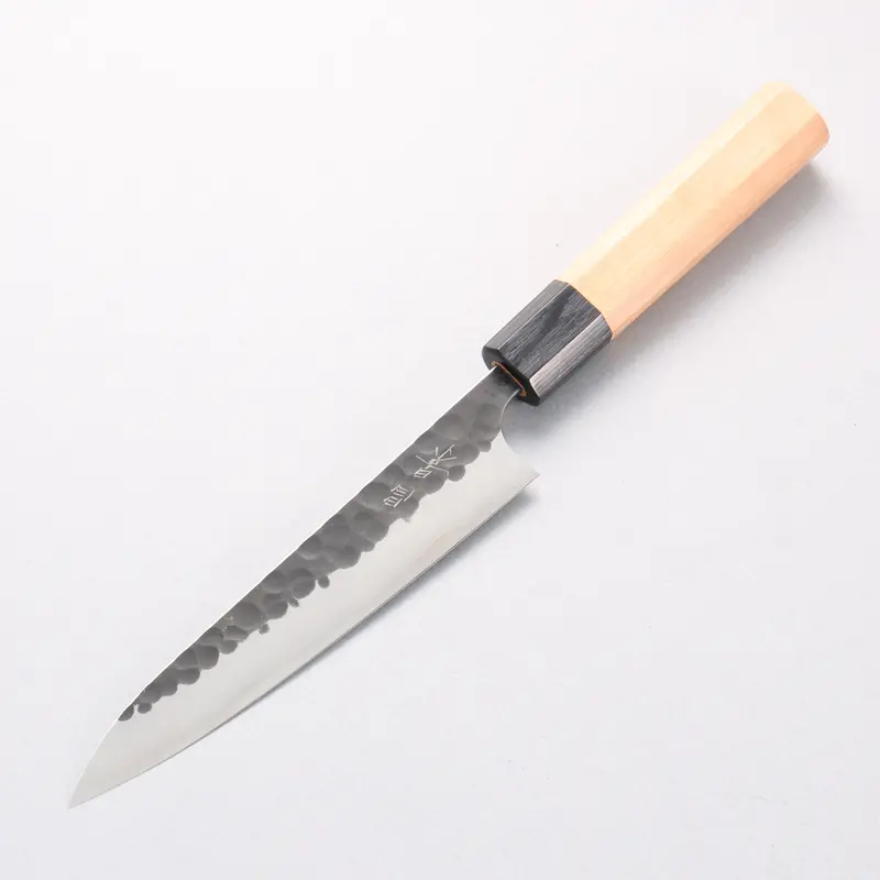 Masakage Koishi Blue Super Petty – 150Mm, American Cherry Wood Handle 1