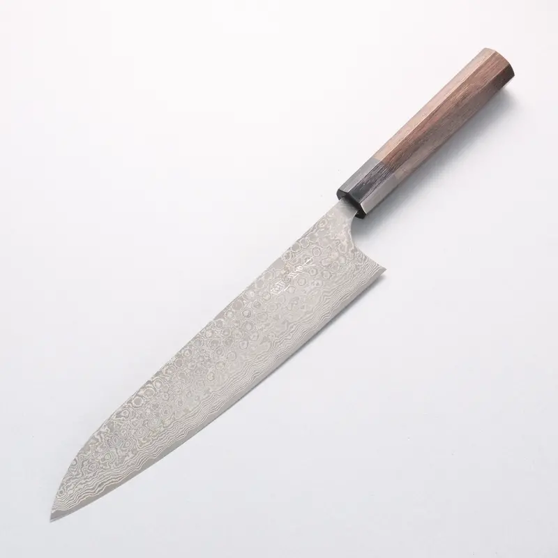 Masakage Kumo Gyuto – Vg10 Damascus Construction, 240Mm, Shitan Wood Handle 1