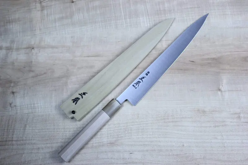 Masamoto Hon Kasumi White Steel #2 Wa Slicer – 240Mm & 270Mm Deli-Style Knife 1
