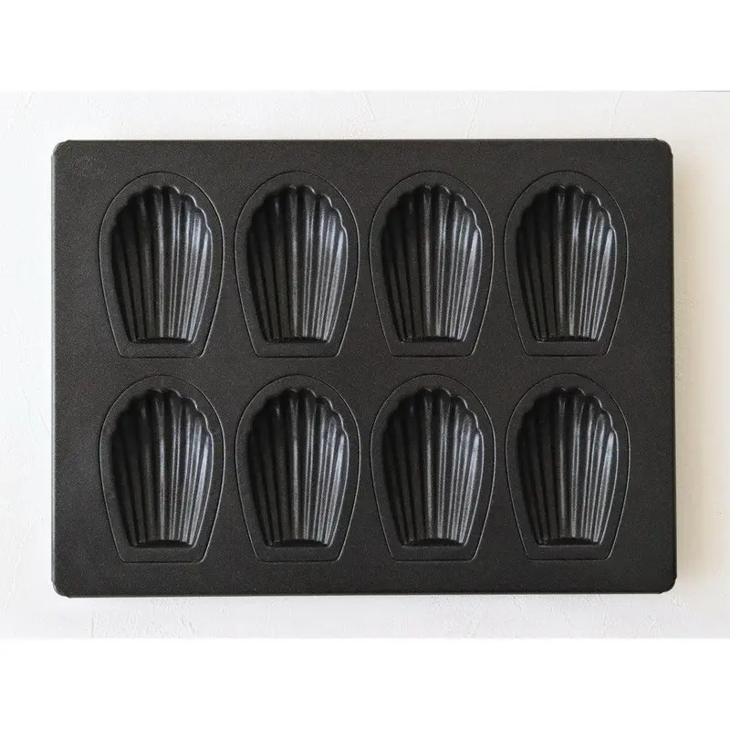 Matsunaga Premium Madeleine Pan – 8-Welled Nonstick Mold For Perfect Shells 1