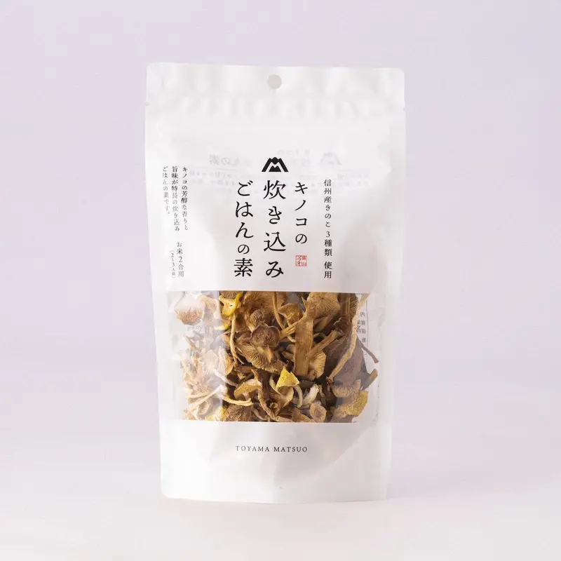 Matsuo Premium Dried Mixed Mushrooms For Takikomi Gohan – Authentic Japanese Rice Seasoning Kit, 65G 1