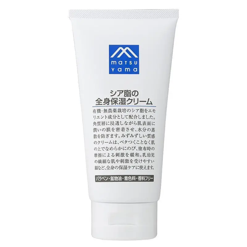 Matsuyama M-Mark Shea Butter Moisture Cream – Face & Body (170G) 1