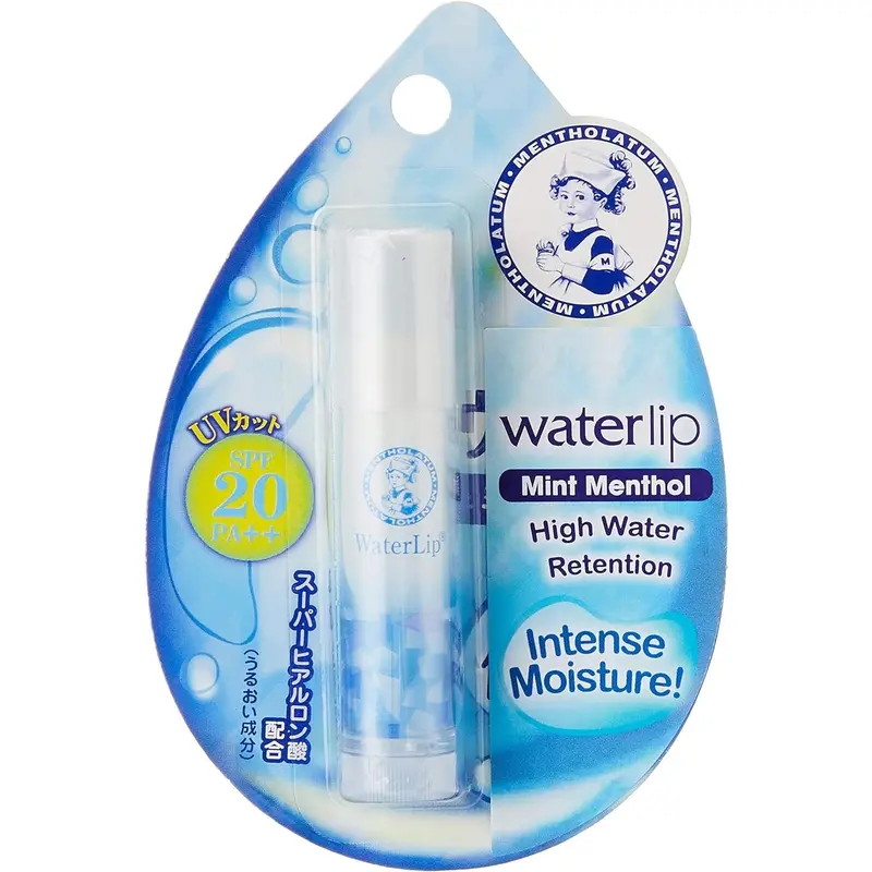 Mentholatum Water Lip Balm – Unscented, Spf20 Protection, 4.5G 1