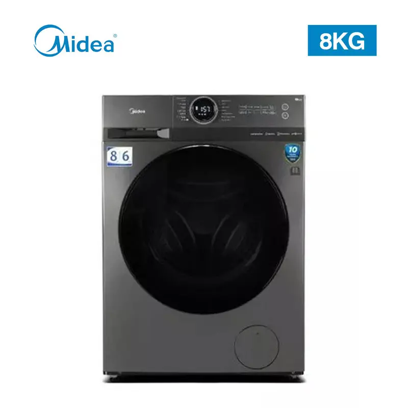 Midea 8Kg Washer & 6Kg Dryer Combo With Inverter Technology Mf200D80Wb/T 1