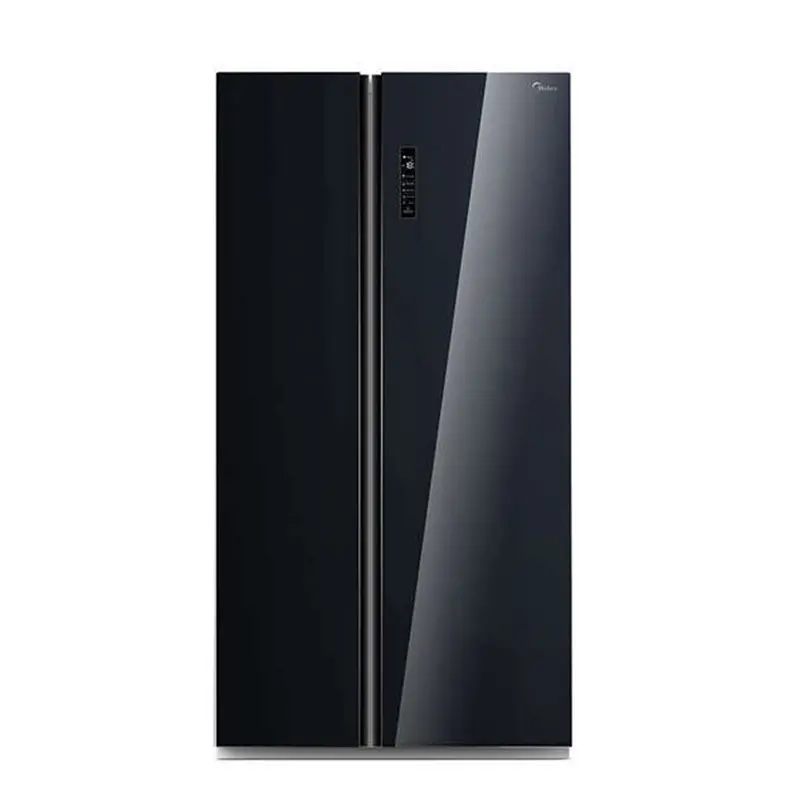 Midea Mdrs710Fgf22D 510L French Door Refrigerator – Black Glass Finish 1