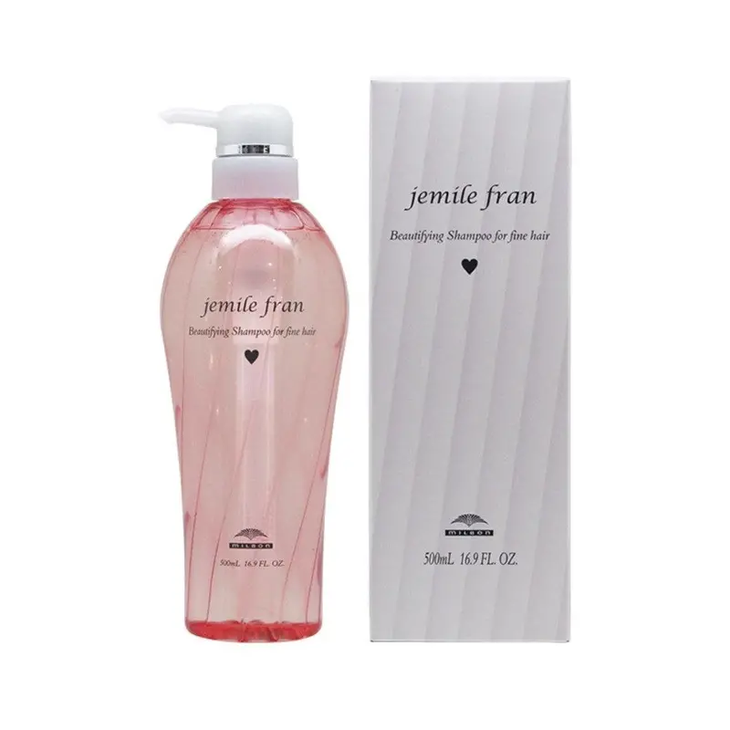 Milbon Jemile Fran Shampoo For Fine Hair – Lightweight Cleansing Formula, 500Ml 1