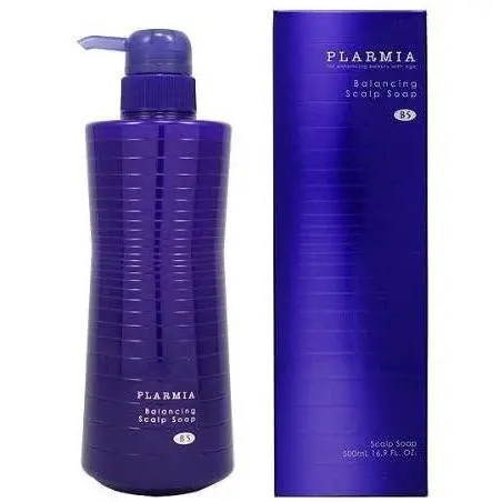 Milbon Plarmia Scalp-Balancing Shampoo – Gentle Cleansing Soap Formula, 500Ml 1