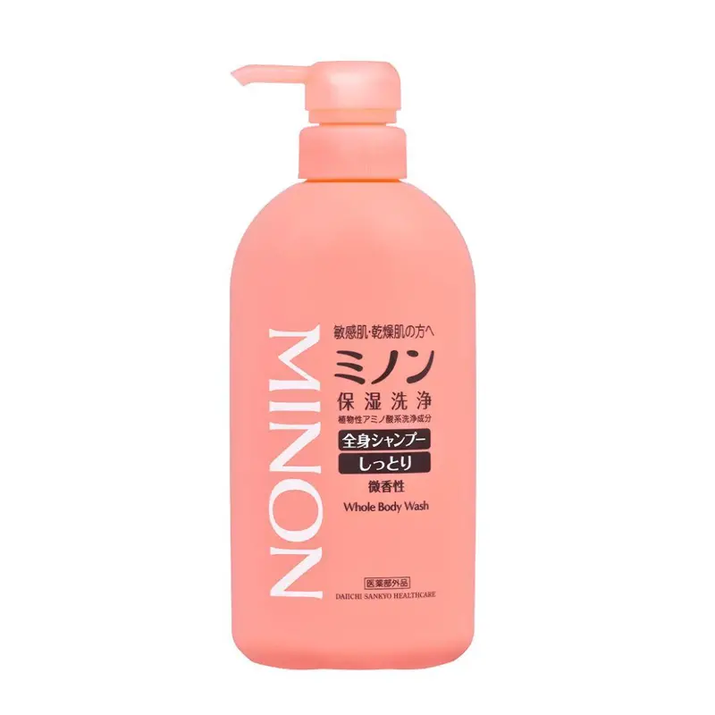 Minon Moisturizing Body Wash – Gentle Hydrating Formula For Dry Skin (450Ml) 1