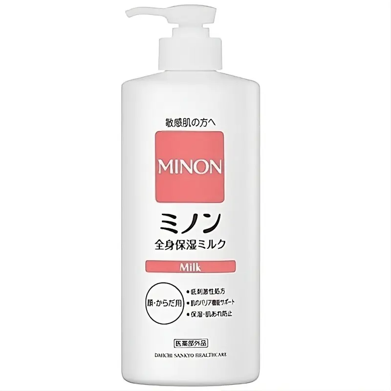 Minon Sensitive Skin Body Milk – Fragrance-Free Hydrating Lotion (400Ml) 1