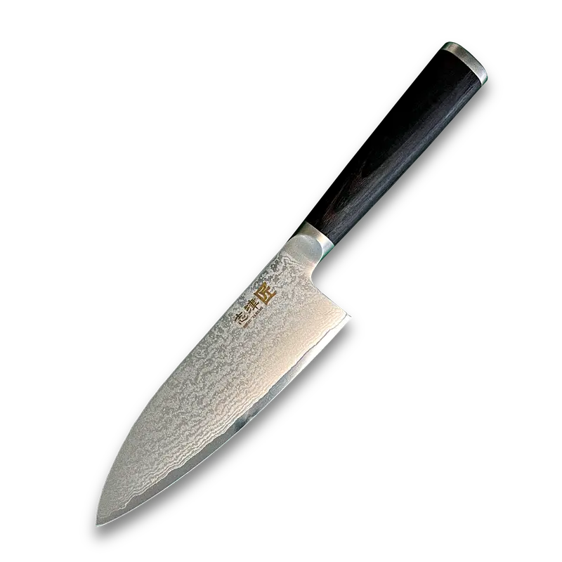 Miyako 165Mm Right-Hand Deba Knife – 33-Layer Damascus Stainless Steel, Japanese Forged 1
