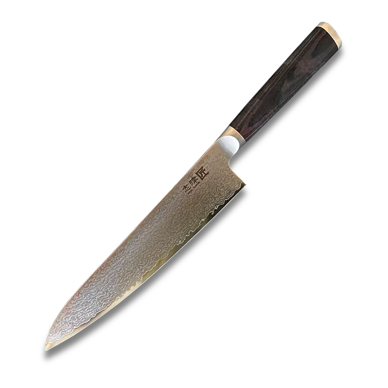 Miyako 210Mm Gyuto Chef Knife – 33-Layer Damascus Stainless Steel Blade, Handcrafted In Japan 1