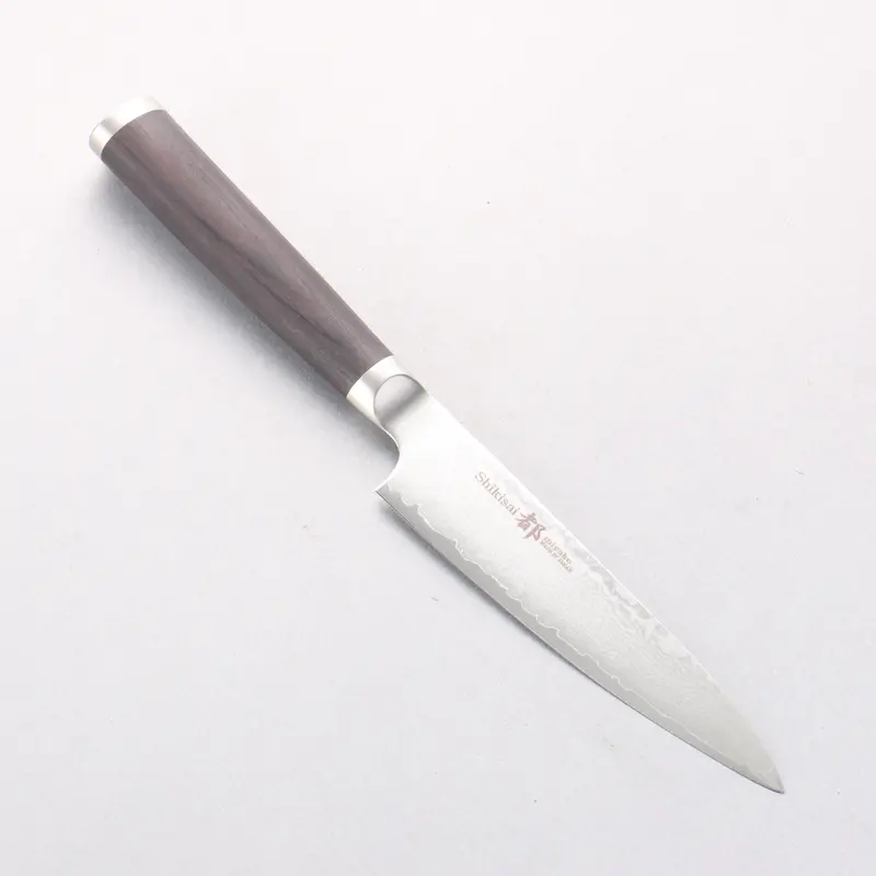 Miyako Aus8 Damascus Petty Knife – 130Mm 33-Layer Utility Blade 1