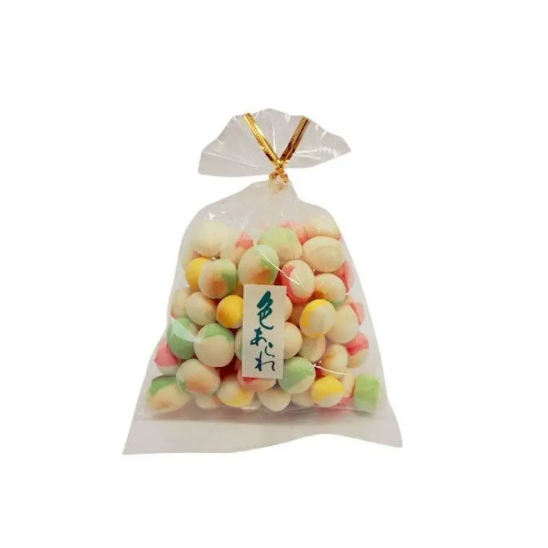 Miyamura Iro Arare Fu – Vibrant Colored Dried Wheat Gluten Snack – 15G 1