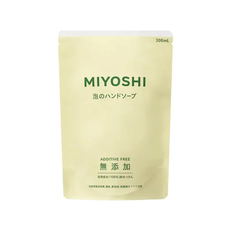 Miyoshi Additive-Free Foam Hand Soap Refill – Gentle 300Ml Formula 1