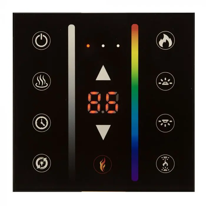 Modern Flame Landscape Pro Thermostat & Full-Wall Control – Th-Wtc/Lp Model 1