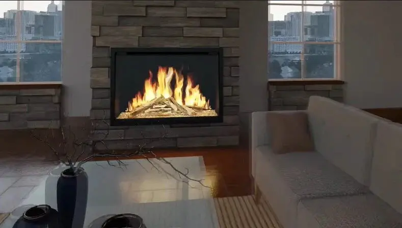 Modern Flames Orion 42" Heliovision Traditional Electric Fireplace 1