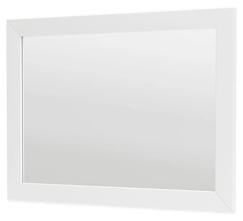 Mollviney White Bedroom Mirror 1