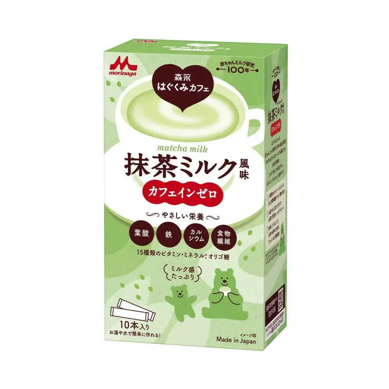 Morinaga Hagukumi Pregnancy Supplement – Matcha Flavor, 10 Servings 1