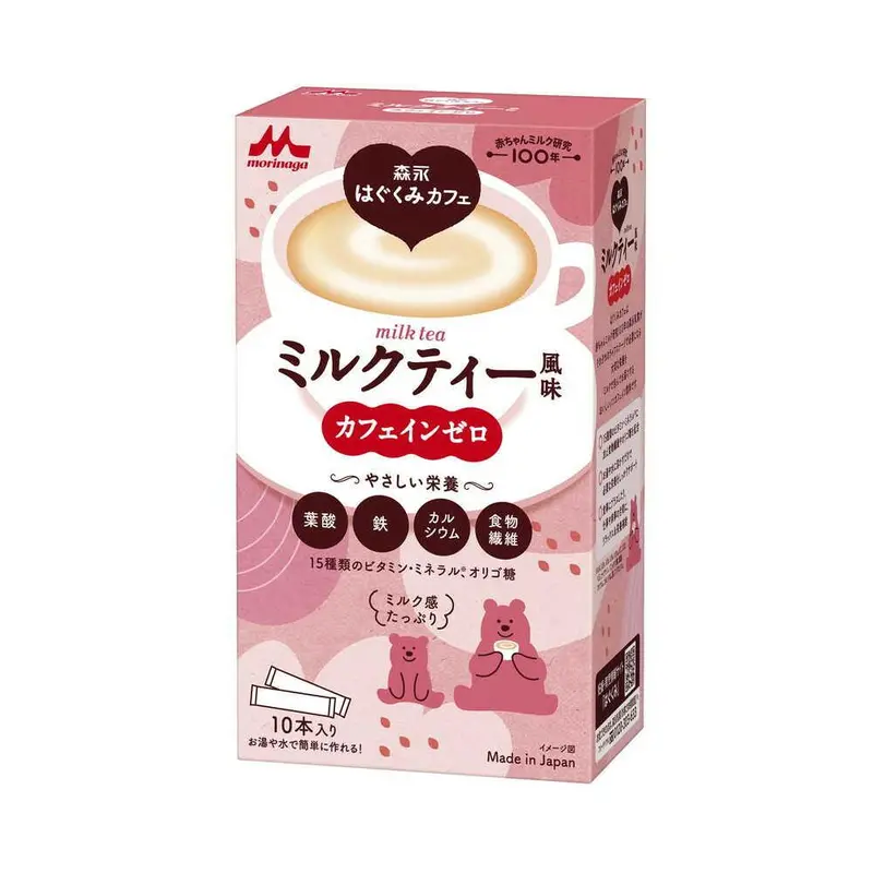 Morinaga Hagukumi Pregnancy Supplement – Milk Tea Flavor, 10 Servings 1