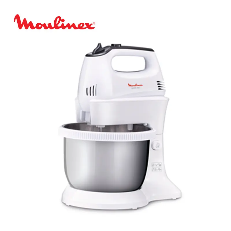 Moulinex 3.5L Hand Mixer – Hm311127, 300W, Lightweight White Design 1