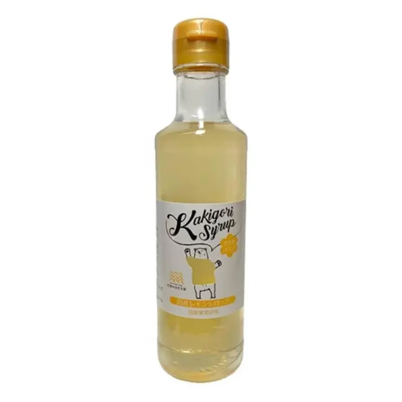 Nagano Lemon Kakigori Syrup – Pure Fruit Syrup For Shaved Ice, No Additives (260 G) 1